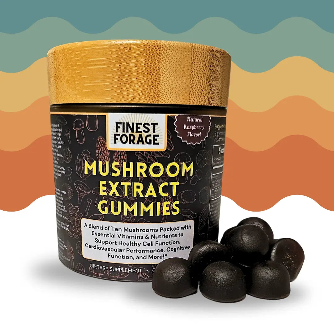 Finest Forage Mushroom Extract Complex Gummies