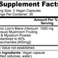 Finest Forage Lion's Mane Powdered Extract Capsules